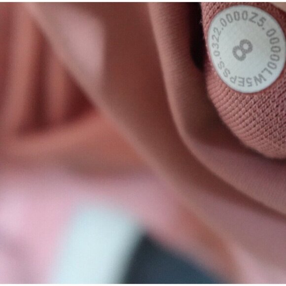 Lululemon Leggings Medium Pink Wunder Train High-Rise Crop LW5EPS - Picture 9 of 9